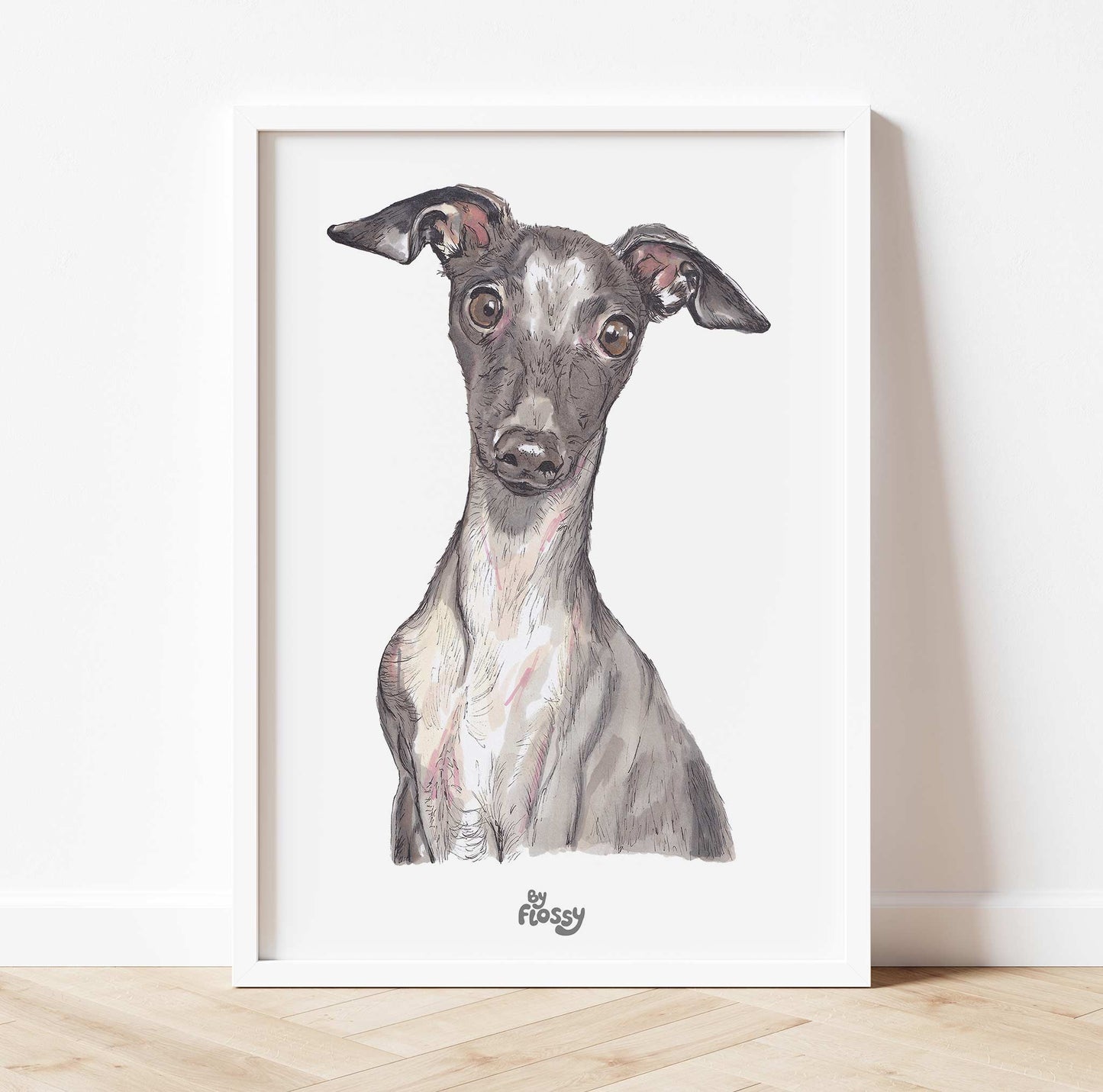 Italian Greyhound Dog Pet Print