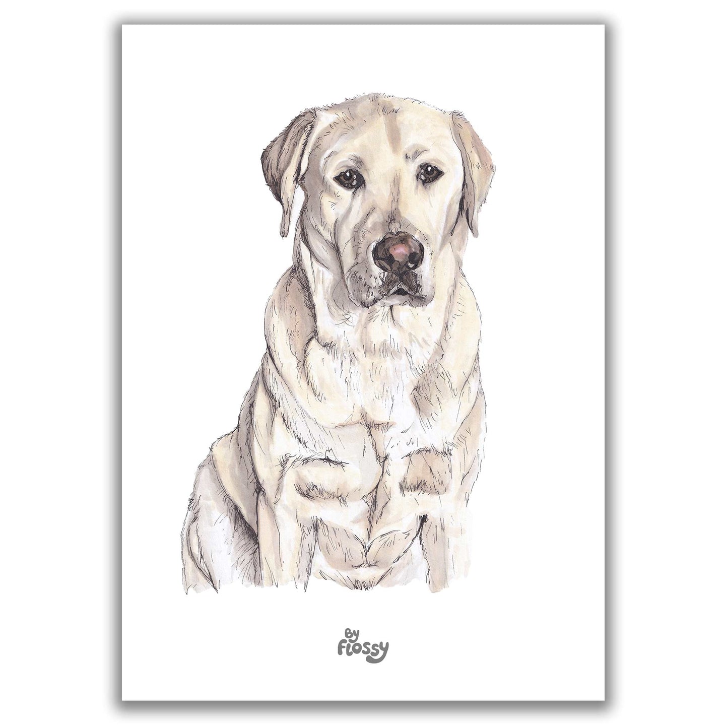 Labrador Pet Print