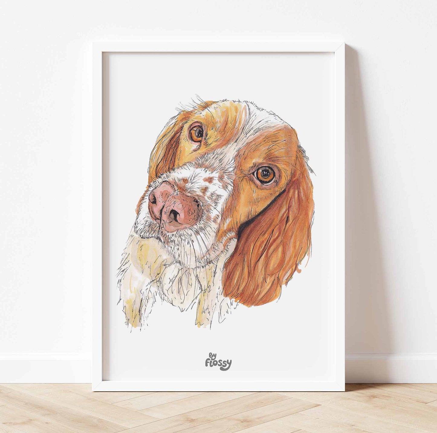 Springer Spaniel Dog Pet Print