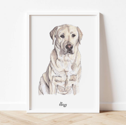 Labrador Pet Print